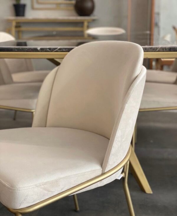 Bond Chair - Brushed Brass - Image 4