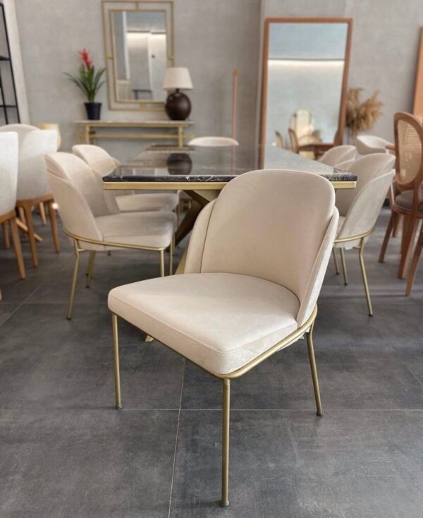 Bond Chair - Brushed Brass